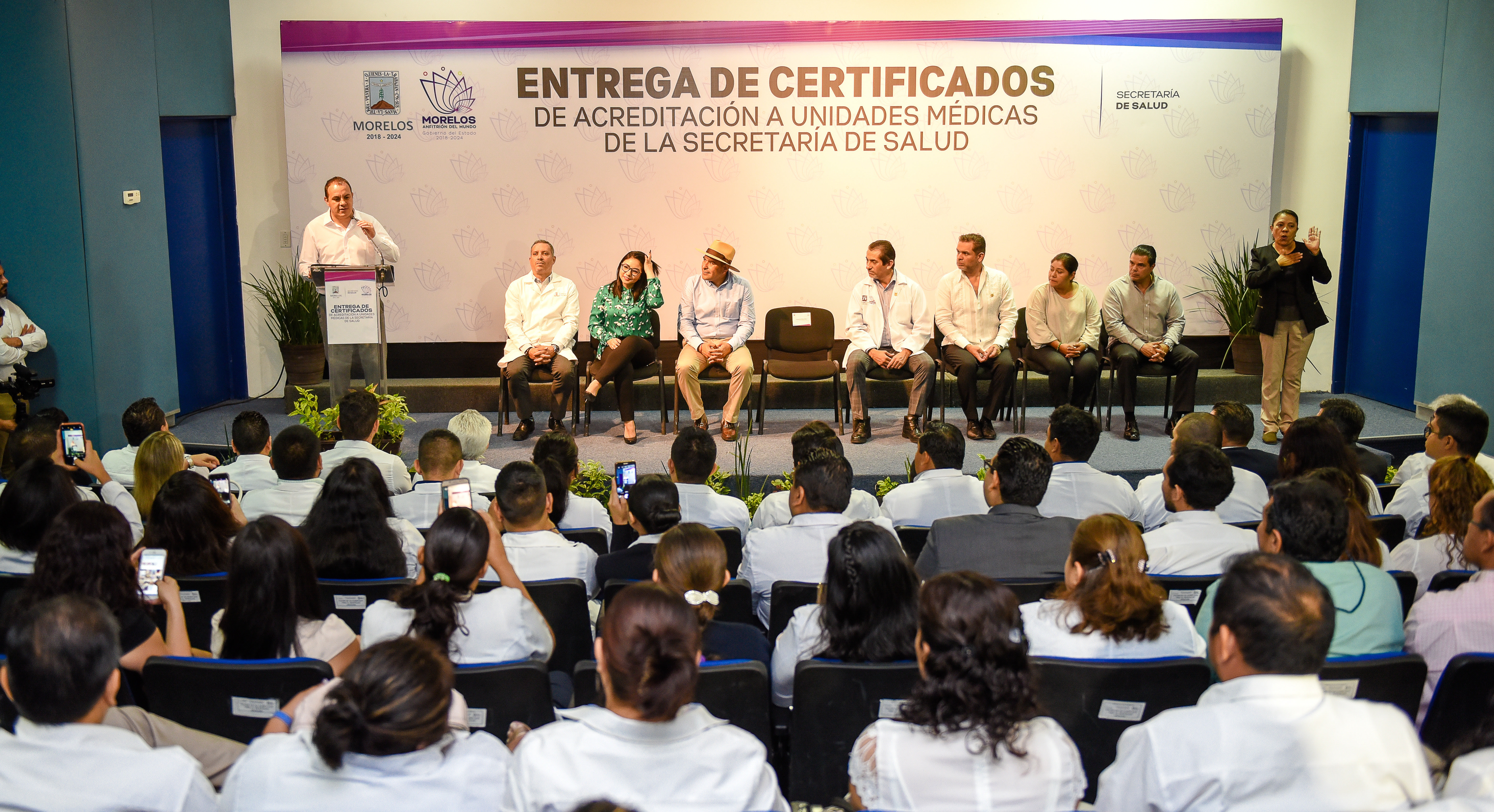 Entregan Certificados A 18 Hospitales Y Unidades De Salud Que