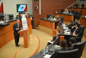 Graco Ramírez, foro de Reforma Energetica, Senado, DF, Octubre, 2013 (8)