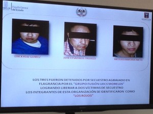 secuestradores de Los Rojos