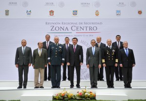 Graco Ramírez-Reunión Seguridad Zona Centro