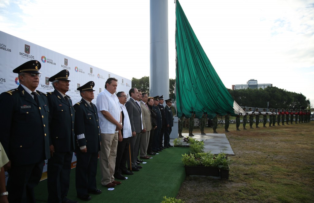 4 Jorge Messeguer, Izamiento Bandera 249 Aniv. Natalicio Morelos