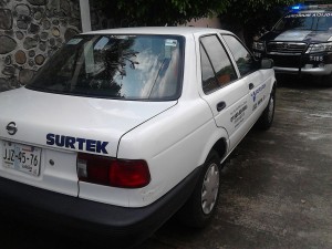 auto secuestrado en Jiutepec