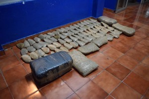 decomiso 55 kilos de marihuana