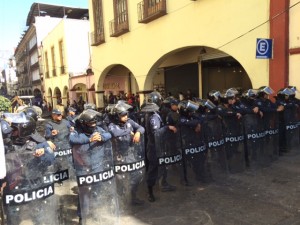 policias centro de Cuernavaca