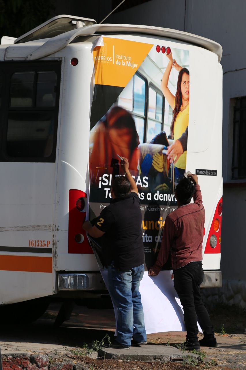 Arranca Campaña Contra El Acoso De Mujeres En El Transporte Público De Morelos Zona Centro