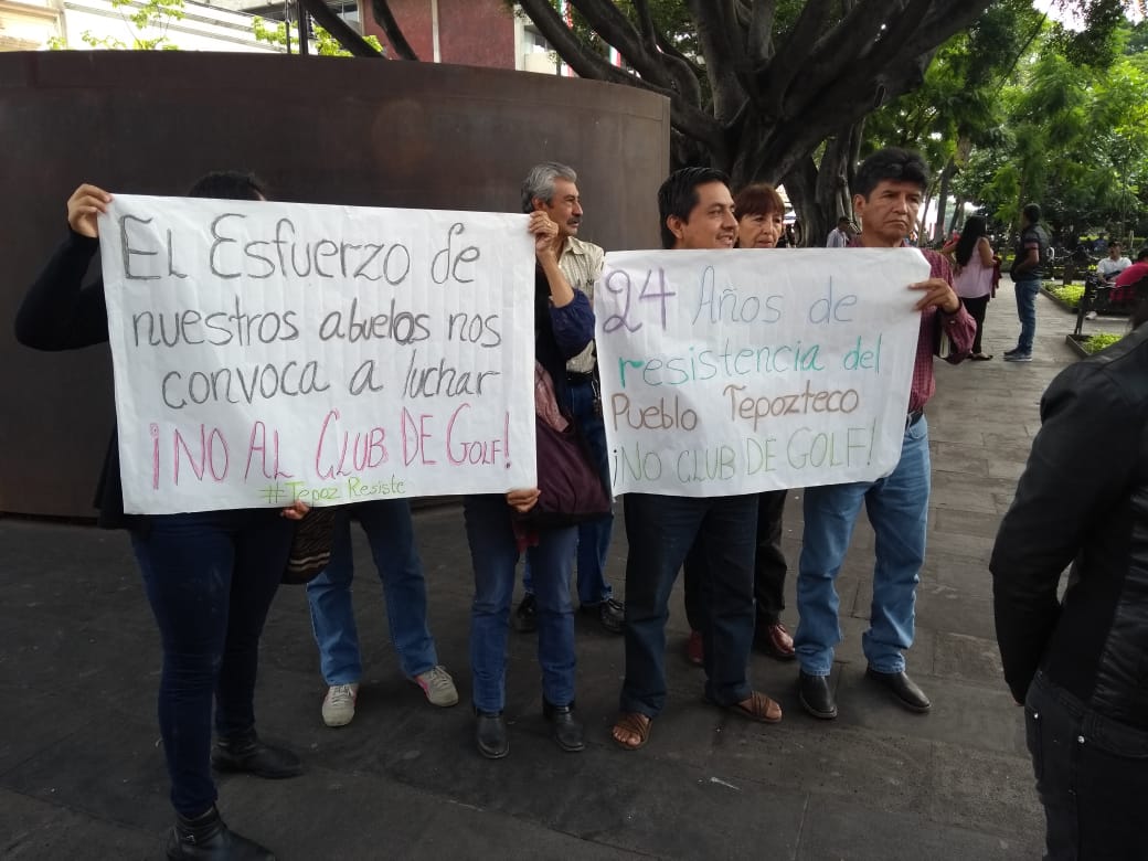 Ambientalistas y comuneros de Tepoztlán amagan con manifestación en la SCJN  por tema club de golf – Zona Centro Noticias