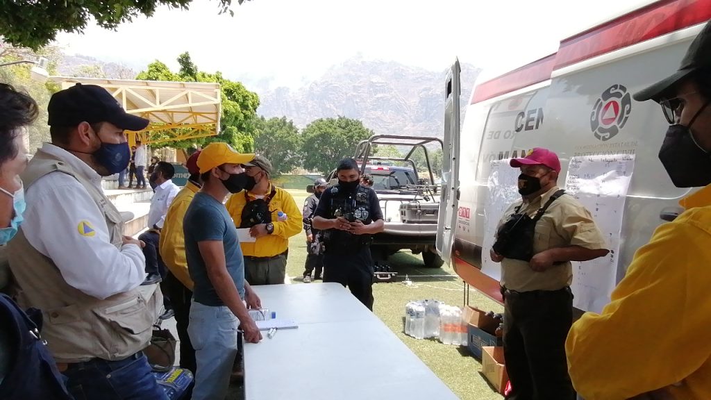 Incendio Forestal Del Paraje “malinalapa” En Santo Domingo Tepoztlán Lleva 20 Por Ciento De 0682